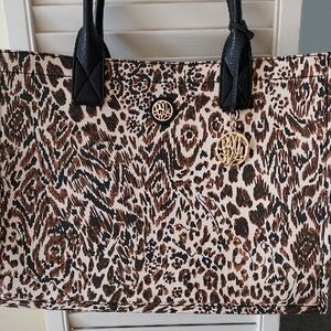 Stylish Leopard Print Tote Bag